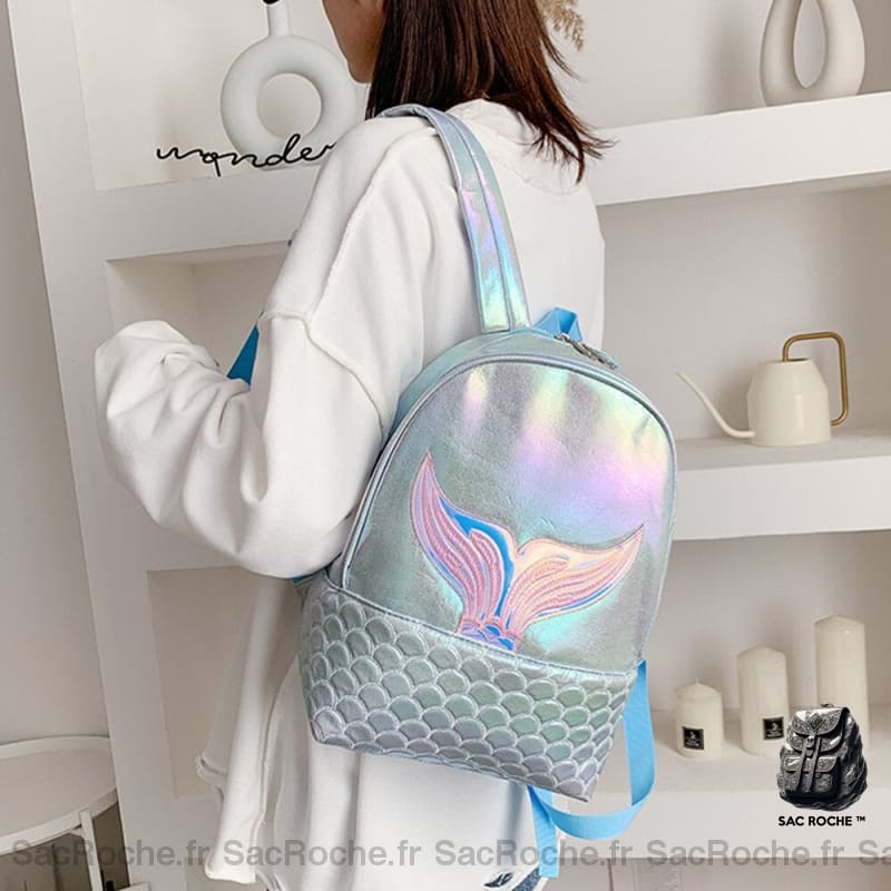Sac À Dos Fille Sirène Motif Enfant
