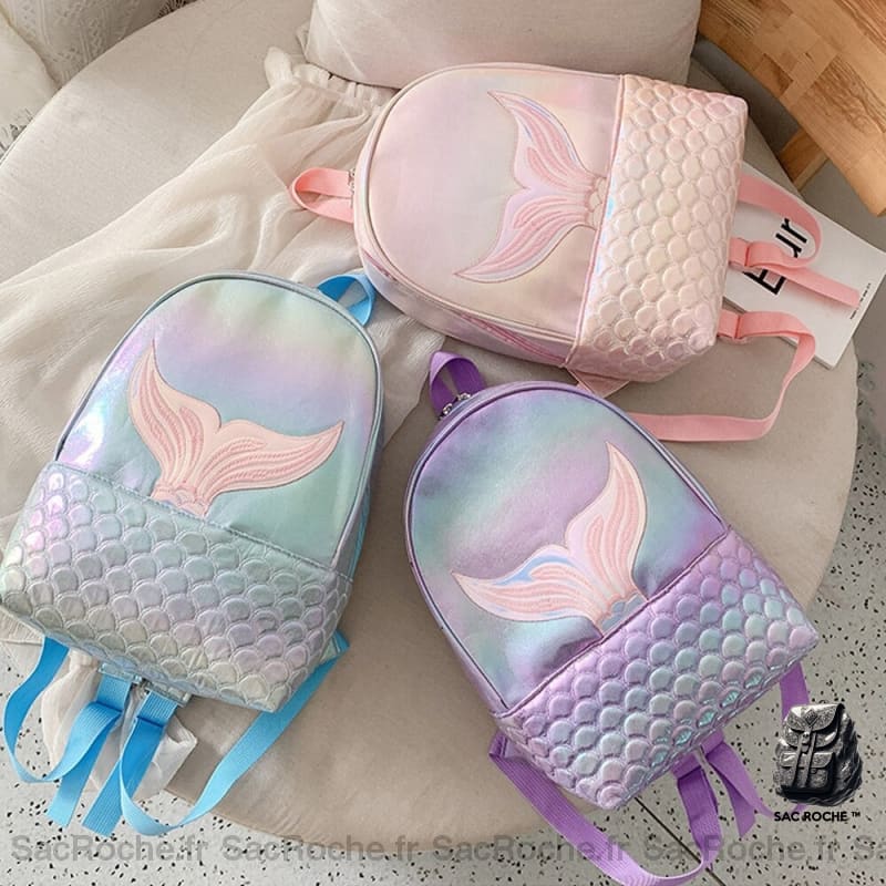 Sac À Dos Fille Sirène Motif Enfant