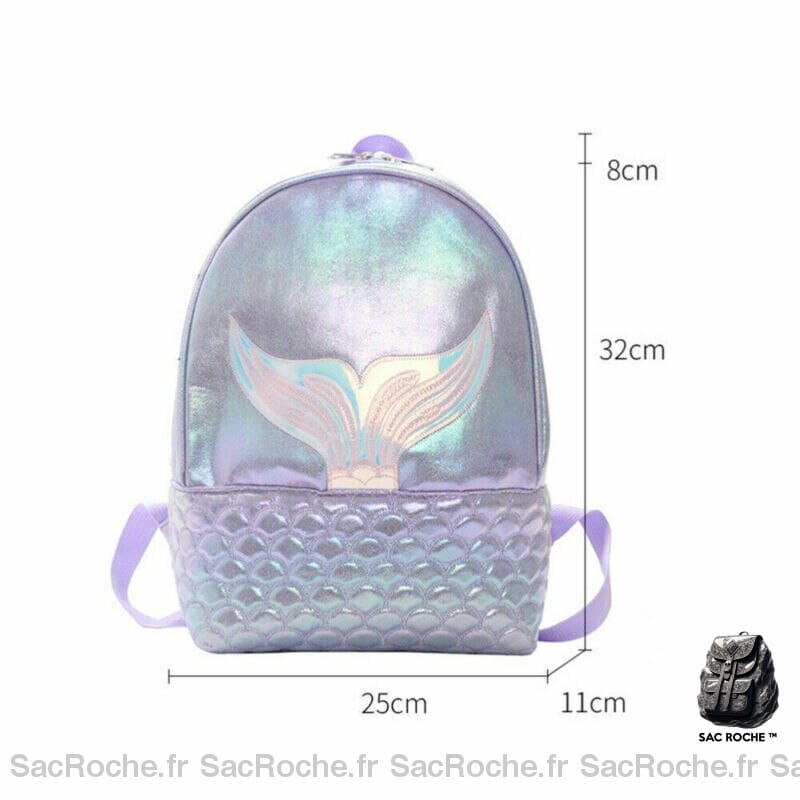 Sac À Dos Fille Sirène Motif Enfant