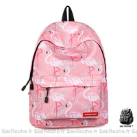 Sac à dos Flamant rose - Sac à dos scolaire Sac à dos