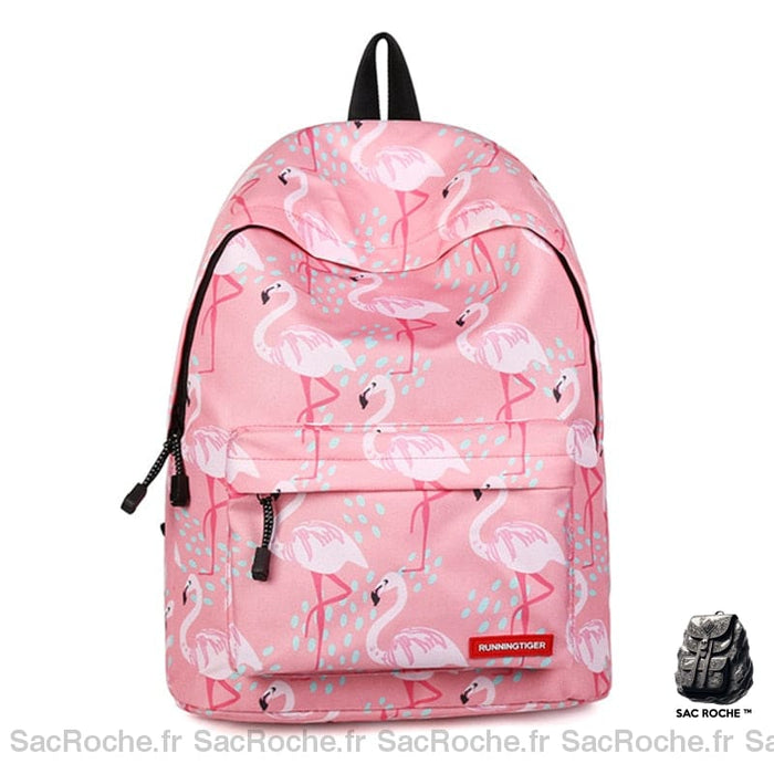 Sac à dos Flamant rose - Sac à dos scolaire Sac à dos