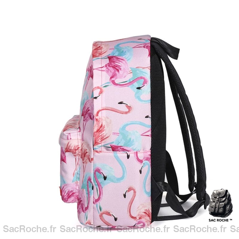 Sac À Dos Flamant Rose Épuré Enfant