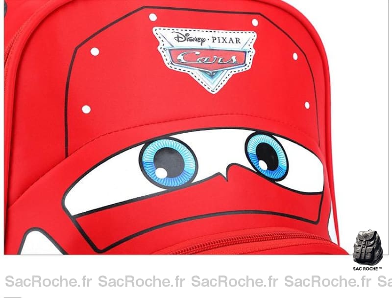 Sac À Dos Flash Mcqueen Disney Cars Enfant