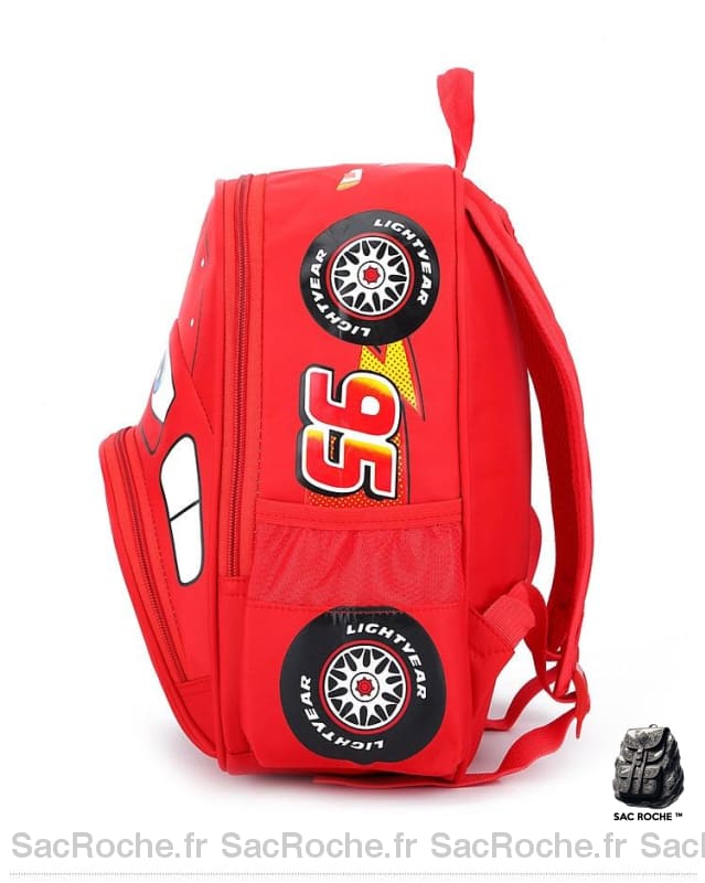 Sac À Dos Flash Mcqueen Disney Cars Enfant