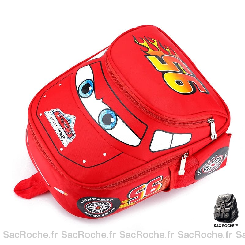 Sac À Dos Flash Mcqueen Disney Cars Enfant