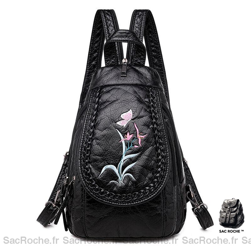 Sac À Dos Fleur Femme Mini Orchidée Petit Sac Main