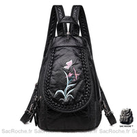Sac à dos fleur femme mini - modèle Orchidée - Sac Roche ™