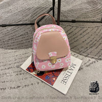 Sac à Dos Fleurs Femme - modèle Rose - Sac Roche ™