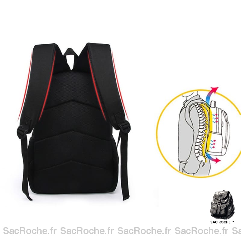 Sac À Dos Fortnite 3 Pièces Multicolores Enfant