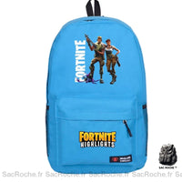 Sac à dos Fortnite Camouflage - modèle Bleu - Sac Roche ™