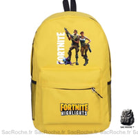 Sac à dos Fortnite Camouflage - modèle Jaune - Sac Roche ™