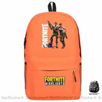 Sac à dos Fortnite Camouflage - modèle Orange - Sac Roche ™