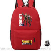 Sac à dos Fortnite Camouflage - modèle Rouge - Sac Roche ™