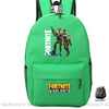 Sac à dos Fortnite Highlights vert avec un fond blanc