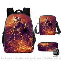 Sac à dos Fortnite flamme - Sac Roche ™