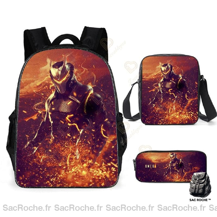 Sac À Dos Fortnite Flamme Enfant