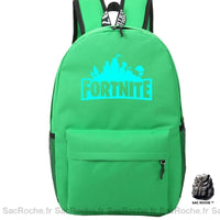 Sac à dos Fortnite uni blanc - modèle Vert - Sac Roche ™