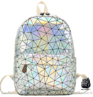 Sac à dos géométrique holographique - Sac Roche ™