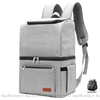 Sac À Dos Glacière Gris Dos Isotherme