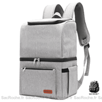 Sac à Dos Glacière Gris - Sac Roche ™
