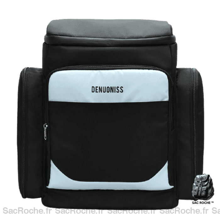 Sac À Dos Glacière Noir Bleu Dos Isotherme