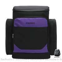Sac à Dos Glacière Noir Violet - Sac Roche ™