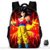 Sac À Dos Goku - Cartable Dragon Ball École 10 Dos Enfant