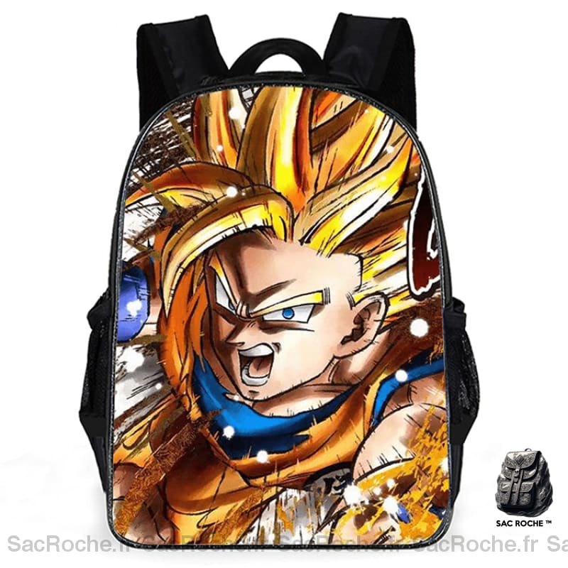 Sac À Dos Goku - Cartable Dragon Ball École 2 Dos Enfant