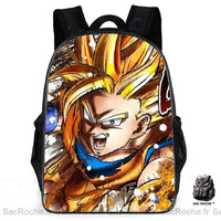 Sac à Dos Goku - Cartable Dragon Ball - École - modèle 2 - Sac Roche ™