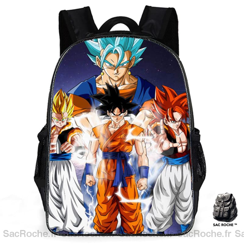 Sac À Dos Goku - Cartable Dragon Ball École 7 Dos Enfant