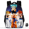 Sac À Dos Goku - Cartable Dragon Ball École 7 Dos Enfant