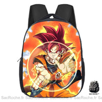 Sac à dos Goku Super Saiyan God - Sac Roche ™