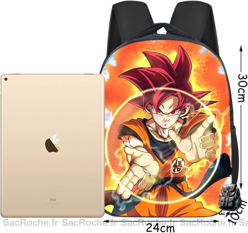 Sac À Dos Goku Super Saiyan God Enfant