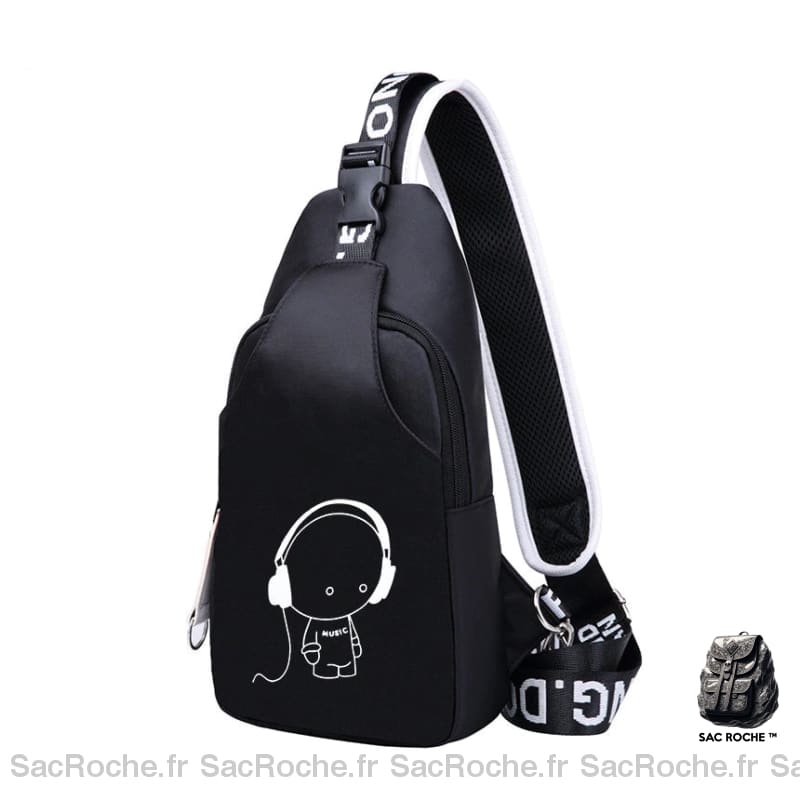 Sac À Dos Graffiti Usb Garçon Enfant