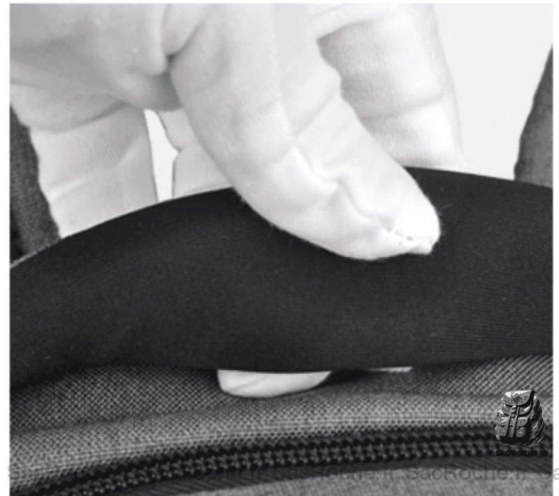 Sac À Dos Gris Avec Port Usb Homme