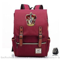 Sac à dos Gryffindor étudiant - modèle Rouge - Sac Roche ™