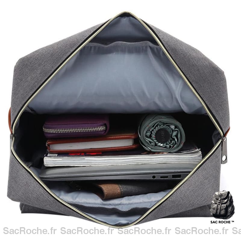 Sac À Dos Harry Potter Gris Collège Enfant
