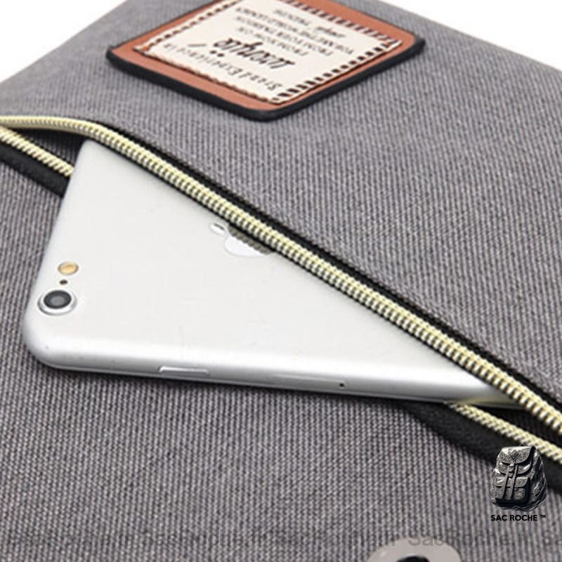 Sac À Dos Harry Potter Gris Collège Enfant