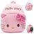 Sac à dos Hello Kitty enfant peluche - modèle Rose - Sac Roche ™