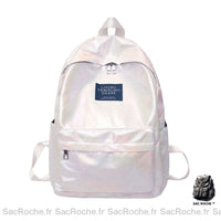 Sac à dos holographique - modèle Blanc - Sac Roche ™