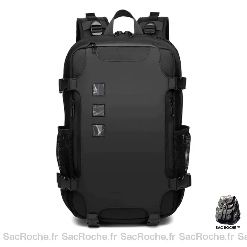 Sac À Dos Homme 16 Pouces Noir Sac Ordinateur