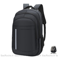 Sac à dos homme 3 compartiments - organisation ultime - modèle Noir - Sac Roche ™