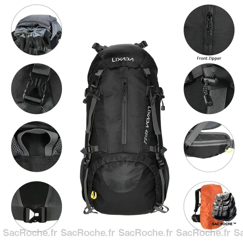 Sac À Dos Homme 50L Randonnée Sport