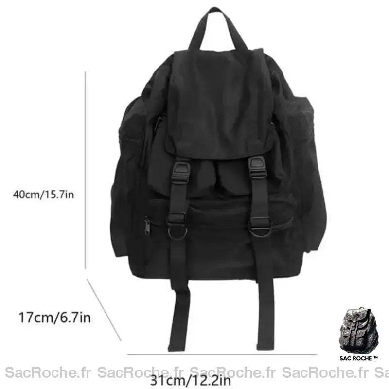 Sac À Dos Homme Baroudeur Noir Sac