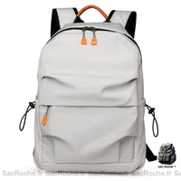 Sac à Dos Homme Compact Classique - modèle Gris - Sac Roche ™