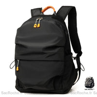 Sac à Dos Homme Compact Classique - modèle Noir - Sac Roche ™