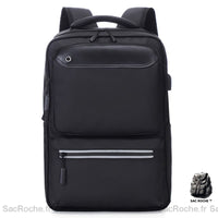 Sac à Dos Homme Confortable 20L - modèle Noir - Sac Roche ™