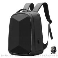 Sac À Dos Homme Connecté Ultra-Moderne Noir Homme