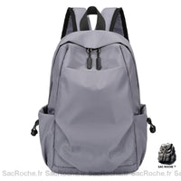 Sac à dos homme course urbain - modèle Gris - Sac Roche ™