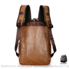 Sac À Dos Homme Cuir Marron Élégant Sac